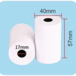 Termo rolna 57x40mm, 10KOM, (17m, 53gsm BPA FREE) (POS-TROL57-40mm)