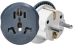 Gembird Travel adapter 168 Svetski (UK, SAD, AUS) na Evropski 13A (SMART-D1849)