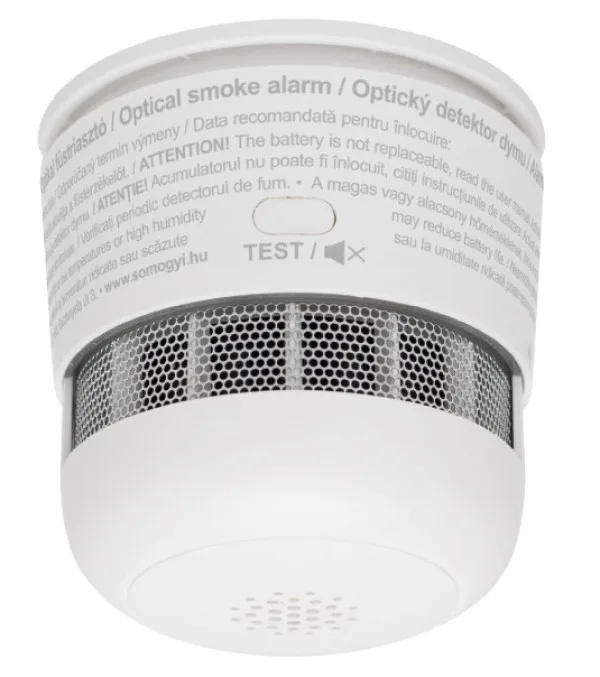 Optièki sensor i alarm prisustva dima