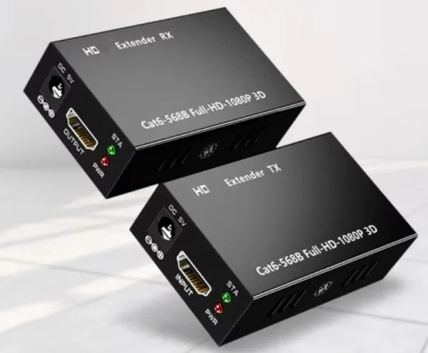 Gembird HDMI extender 60m active (CAT6) (DEX-HDMI-06)