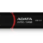 ADATA UV150 USB memorija, 64 GB, USB 3.0, crna