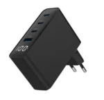 Gembird 4-port 100W GaN USB fast charger, LCD, black (TA-UC-PDQC100LCD-01-BK) - Slika 7