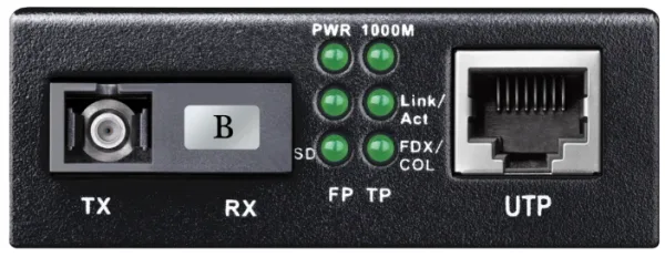 67976 Cudy MC100GSB-20B gigabitni BiDi medija konvertor, 20 km - Slika 1