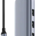 Cudy UH606 USB-C hub 6-u-1, HDMI 4K 60 Hz i LAN