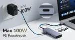 Cudy UH606 USB-C hub 6-u-1, HDMI 4K 60 Hz i LAN - Slika 6