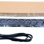 ExeLink Razvodni PDU panel za rack 19 in, sa 9 uticnih mesta, kabl 2m (aluminijum)