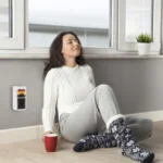 HOME FKH 401 Mini keramicka grejalica, efekat vatre - Slika 2