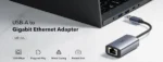 Cudy UE10A USB 3.0 gigabitni mrežni adapter - Slika 2