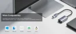 Cudy UE10A USB 3.0 gigabitni mrežni adapter - Slika 3