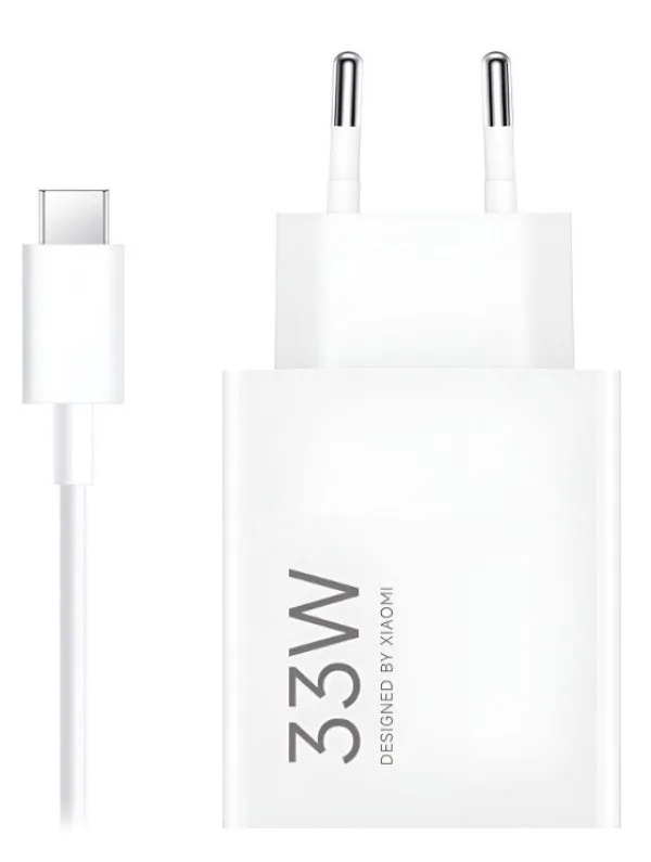Xiaomi 33W Charging Combo (Type-A) USB-A EU adapter+ kabl Tip-C punjač