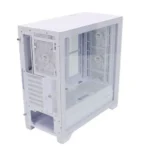 Kućište UGD Crate Tracer 2234 providna stranica, ugradjena 4xRGB kulera, Belo