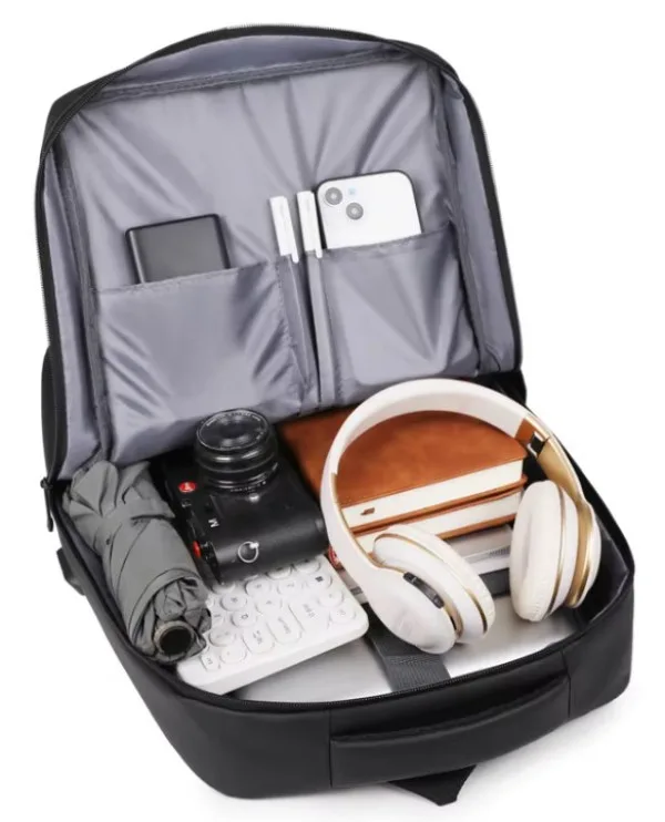 Gembird Ranac za laptop 15,6inc 45x28x15cm USB konektor, 660g (NCC-15-KLB020)