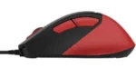 AIR A4Tech Fstyler opticki miš 125-1000Hz/1000-2400Dpi, 108mm, Silent, 7-but, USB, Red/blk (A4-FM45S) - Slika 8