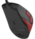 AIR A4Tech Fstyler opticki miš 125-1000Hz/1000-2400Dpi, 108mm, Silent, 7-but, USB, Red/blk (A4-FM45S) - Slika 2