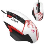 ULTRA NARAKA Bloody RGB Gejmerski miš, 2000Hz/100-20.000 DPI, White USB 135mm (A4-W95) - Slika 3