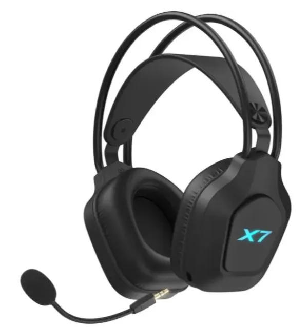 A4Tech X7 gejmerske slušalice sa mikrofonom, SURROUND, 50mm/16ohm, USB, LED, Bluetooth+2,4G (A4-XR-200)