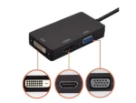 Mini DisplayPort na HDMI+VGA+DVI DHV-59 - Slika 4