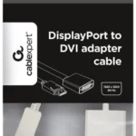 Gembird DisplayPort v1 to HDMI adapter cable, white FO (A-DPM-HDMIF-002-W)