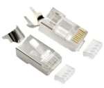 Gembird Zasticeni modularni CAT7 prolazni utikac 15u pozlacen, FTP, SFTP, 50 kom. (LC-PTF7-01/50) - Slika 7
