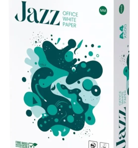 Papir Fotokopir JAZZ A4/75g m2/ 500 Lista za laser, inkjet i fotokopir masine Ris papira