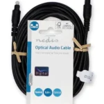 CAGL25000BK50 Opticki kabl TosLink muški - TosLink muški, 5m, Okrugli, PVC, Crni