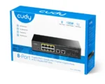 Cudy GS1010PS2 gigabitni PoE+ svič, 8 PoE + 2 uplink + 2 SFP - Slika 3