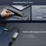 Cudy UE25C USB-C mrežni adapter, 2,5 Gbps