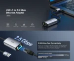 Cudy UE25A USB-A mrežni adapter, 2,5 Gbps - Slika 3