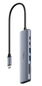 Cudy UH407 USB-C hub 7-u-1, HDMI 4K 60 Hz, SD/TF - Slika 3