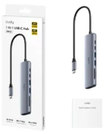 Cudy UH407 USB-C hub 7-u-1, HDMI 4K 60 Hz, SD/TF - Slika 5