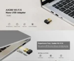 Cudy WU300 AX300 nano USB Wi-Fi 6 adapter - Slika 2