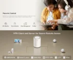 Cudy M3600 BE3600 Wi-Fi 7 mesh uređaj, 1 komad - Slika 5