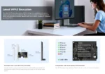 Cudy WE650 AC650 PCIe dual-band Wi-Fi adapter - Slika 6