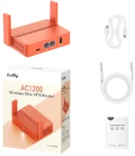 Cudy TR1200 AC1200 mini VPN Wi-Fi ruter - Slika 2