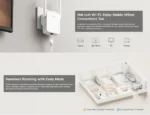 Cudy RE300 N300 Wi-Fi mesh ekstender - Slika 3