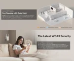 Cudy RE3600 BE3600 Wi-Fi 7 mesh ekstender - Slika 4