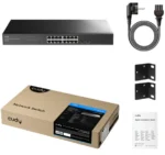Cudy GS1016ES2 upravljivi gigabitni svič, 16 RJ45 + 2 SFP - Slika 8