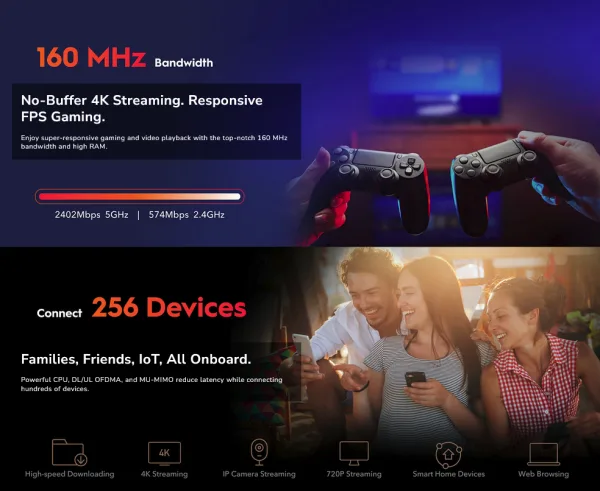 72828 Cudy M3000 AX3000 Wi-Fi 6 mesh sistem, 2,5G, 3 uređaja - Slika 1