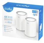 Cudy M3000 AX3000 Wi-Fi 6 mesh sistem, 2,5G, 2 uređaja - Slika 6