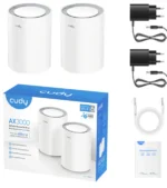 Cudy M3000 AX3000 Wi-Fi 6 mesh sistem, 2,5G, 2 uređaja - Slika 7