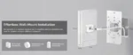 Cudy AP3000 Wall AX3000 zidna Wi-Fi 6 pristupna tačka - Slika 11