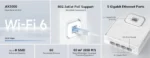 Cudy AP3000 Wall AX3000 zidna Wi-Fi 6 pristupna tačka - Slika 2