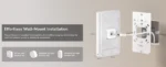 Cudy AP1300 Wall AC1200 zidna Wi-Fi pristupna tačka - Slika 8