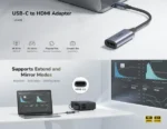 Cudy UH401 USB-C na HDMI adapter, 4K 60 Hz - Slika 3