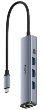 Cudy UH605 USB-C hub 5-u-1 sa gigabitnim LAN portom - Slika 2