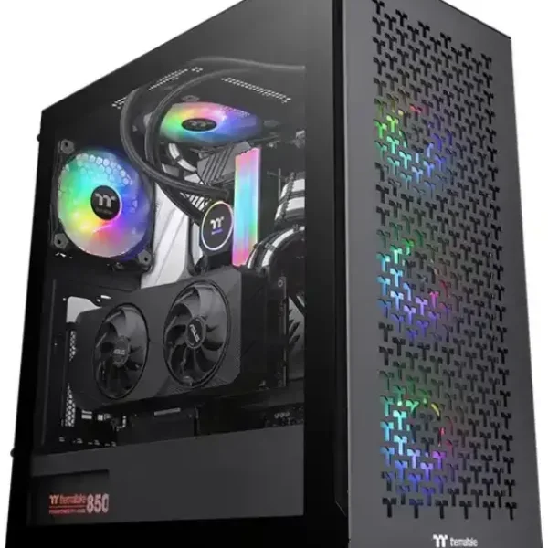 Kućište Thermaltake V350 TG ARGB,Mid Tower,Crno