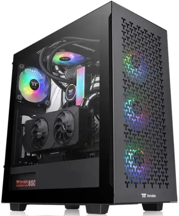 Kućište Thermaltake V350 TG ARGB,Mid Tower,Crno
