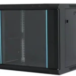 MAXPRO LINE Rack orman nazidni, 9U, 600x450, staklena vrata