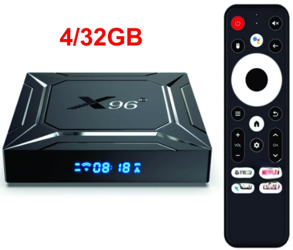 M200 4/32GB smart TV box S905X5M quad ARM G310V2, 2x4K 2.4&5G, 1000M, BT, Android 14 (GMB-X96)