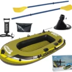 Fishman Gumeni camac 218x110x26cm, do 190kg, rucna pumpa, dva plasticna vesla